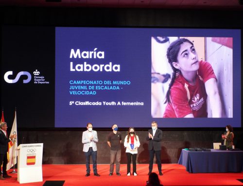 María Laborda awarded with the Podium Award