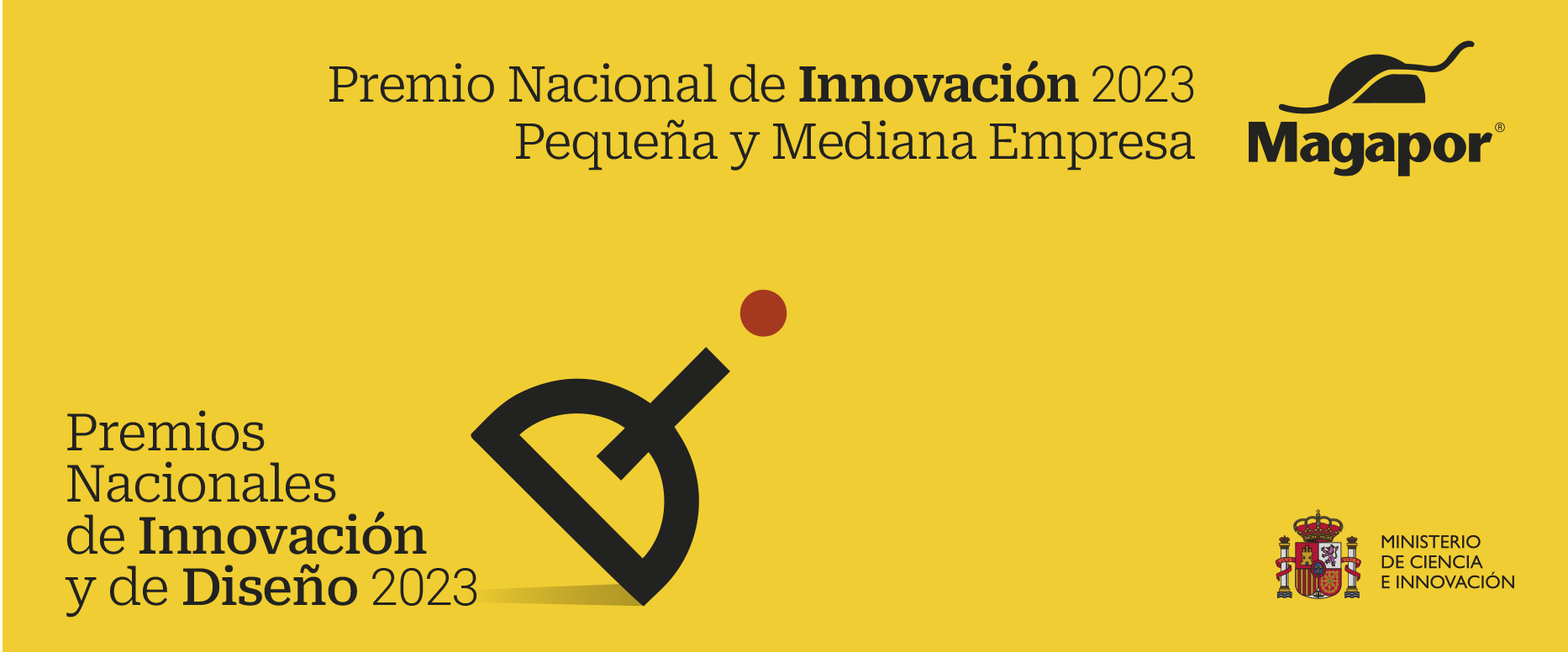 Premio Nacional de Innovación 2023 en la categoría de “Pequeña y Mediana Empresa Innovadora”