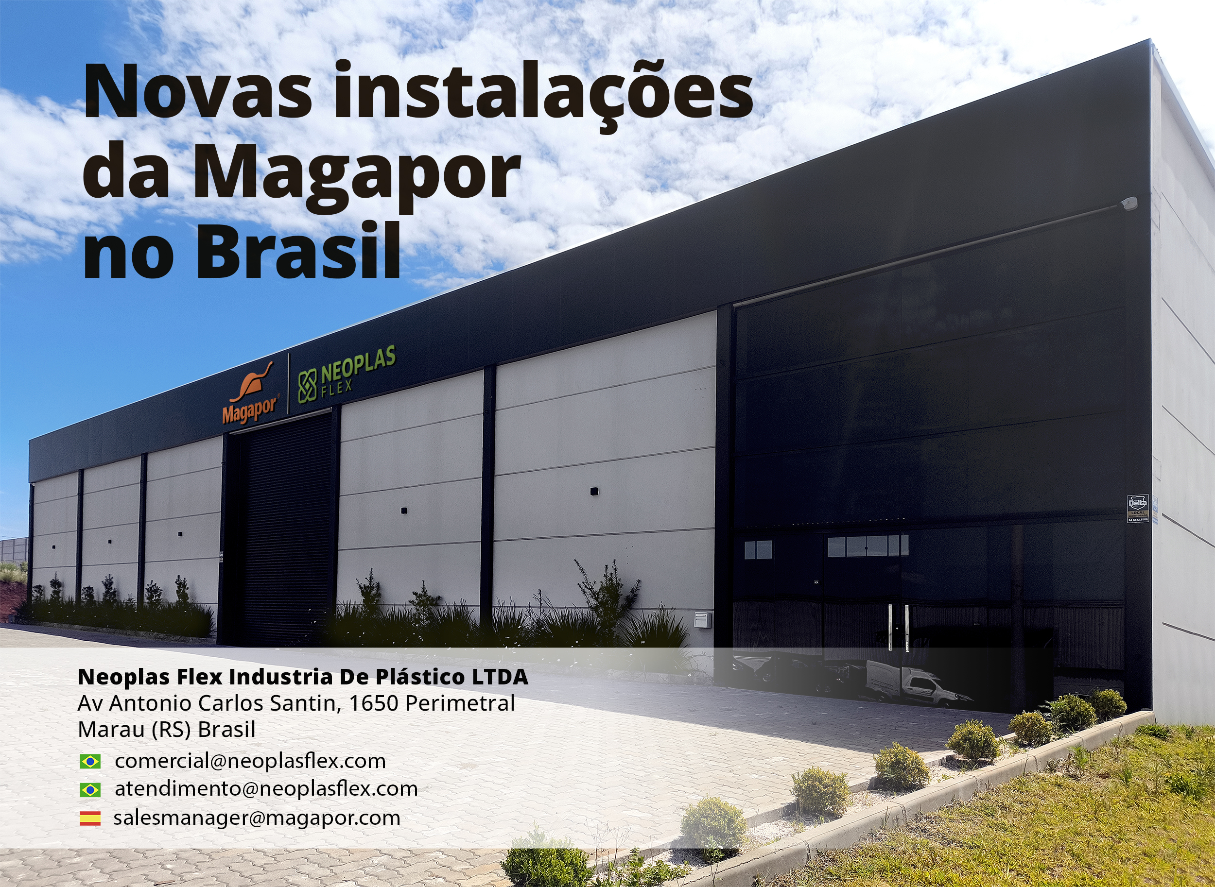Nueva fábrica Magapor Brasil