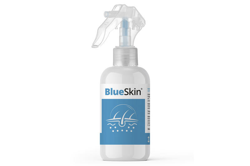 Blueskin, solución tópica para el cuidado de la piel en cerdos